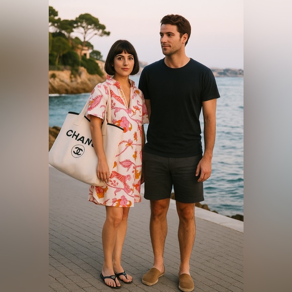 NWOT SHERIDAN FRENCH rhodes dress in pink tiger size M - Picture 4 of 14